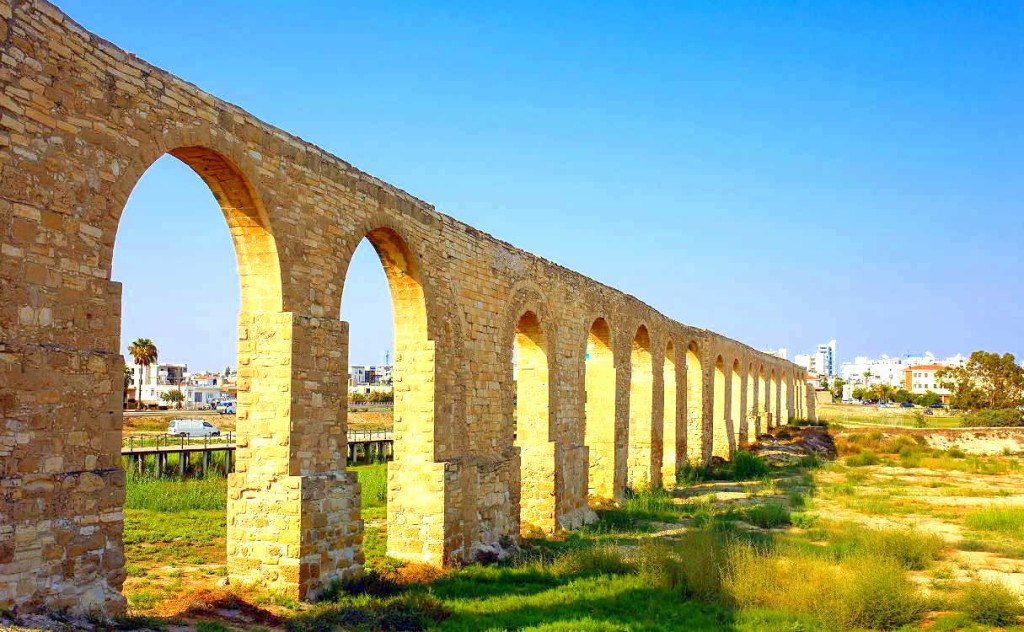 Акведук Бекира Паши, Ларнака. Города Кипра