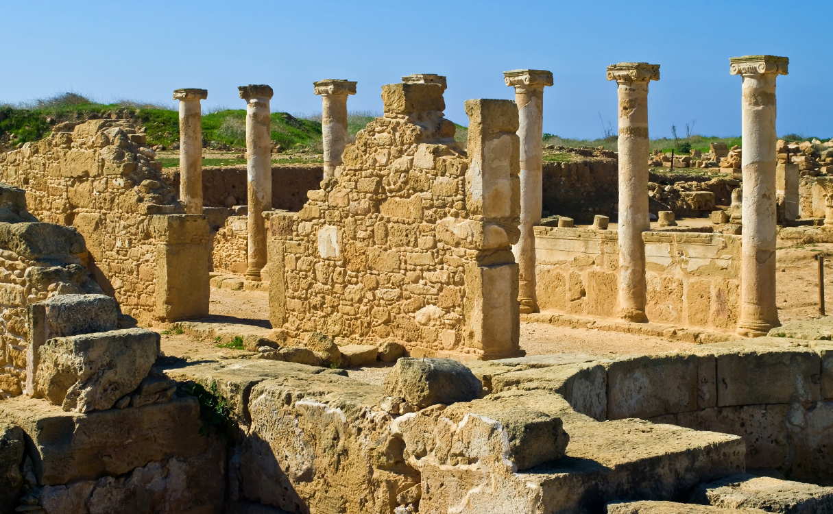 Колоны, Археологический парк Пафоса, Кипр