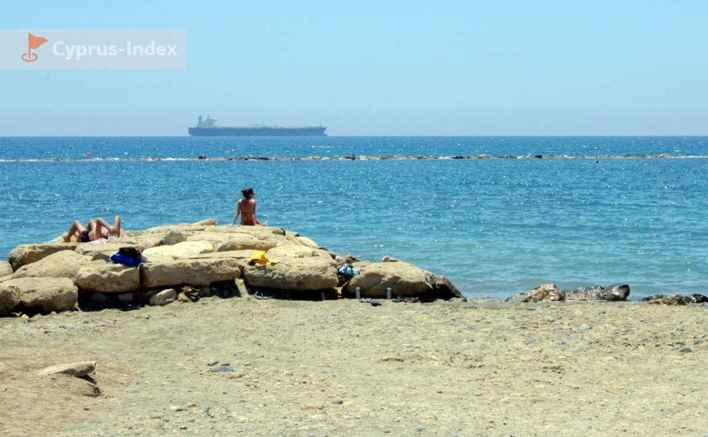Центральная часть, пляж Дасуди, Лимассол, Кипр
