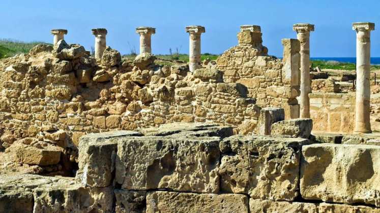 Колонны, Археологический парк Пафоса, Кипр