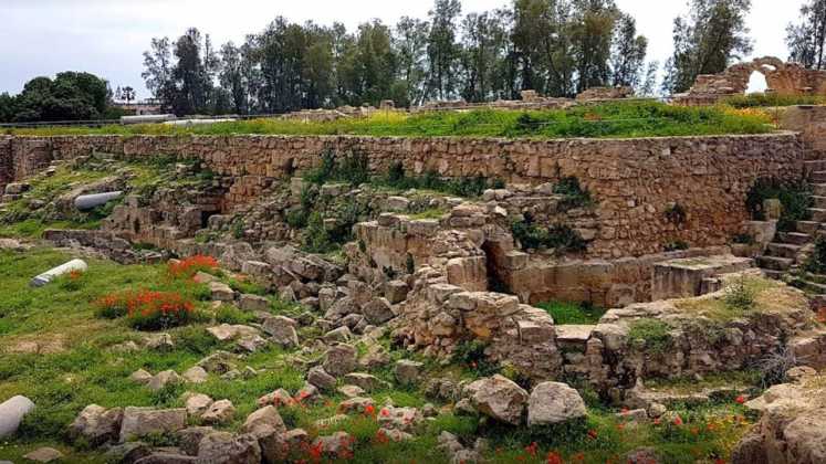 Древние руины, Археологический парк Пафоса, Кипр