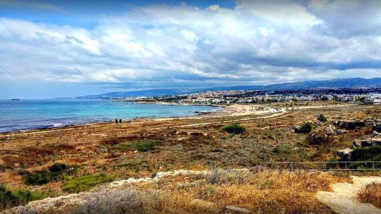 Вид на побережье, Археологический парк Пафоса, Кипр