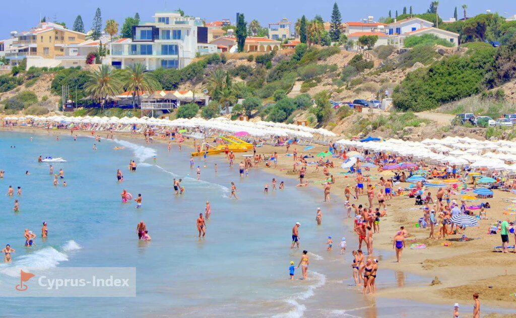 Пляж Корал Бэй, Лучшие пляжи Кипра в Пафосе