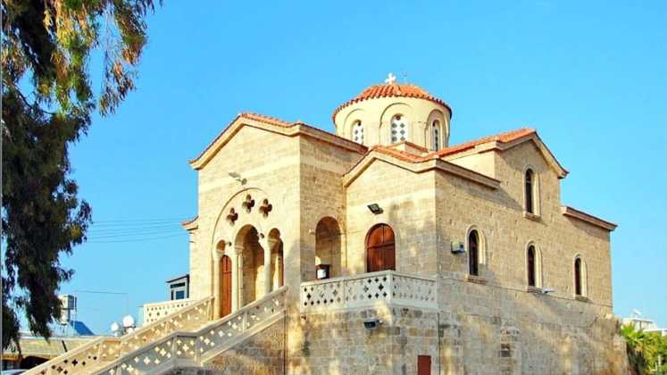 Общий вид ,Церковь Панагия Теоскепасти, Пафос, Кипр