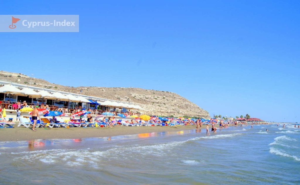 Пляж Курион, лучшие пляжи Кипра в Лимассоле