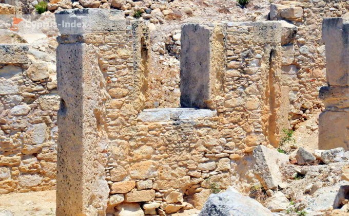 Раскопки в археологическом парке Курион, Лимассол, Кипр