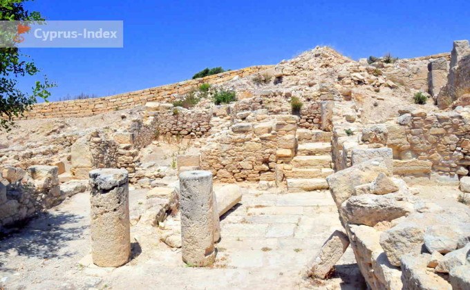 Раскопки. Древний город Курион, Лимассол, Кипр