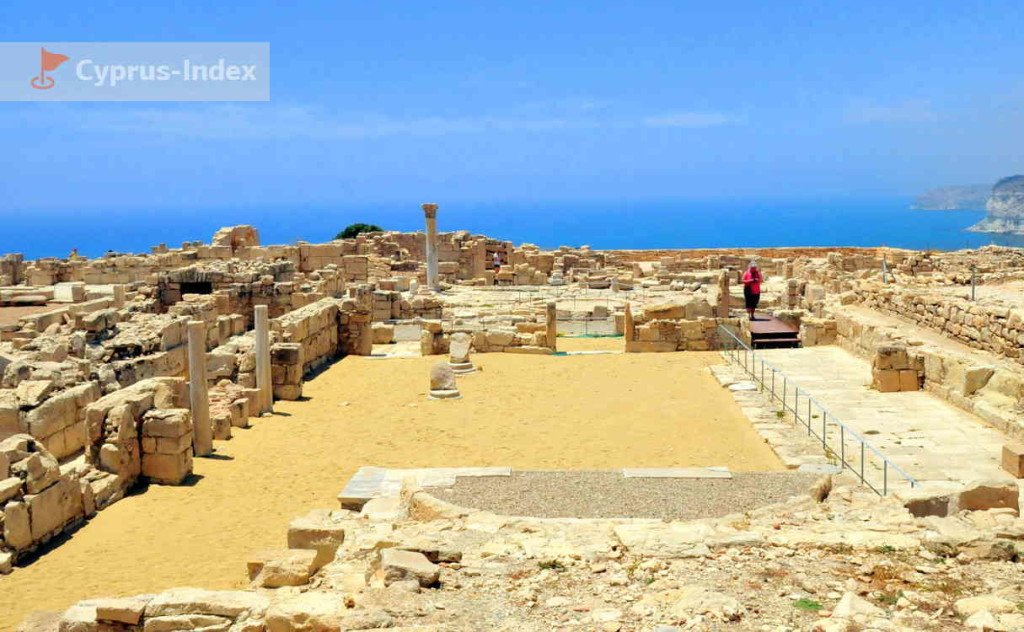 Раннехристианская базилика, древний город Курион, Лимассол, Кипр