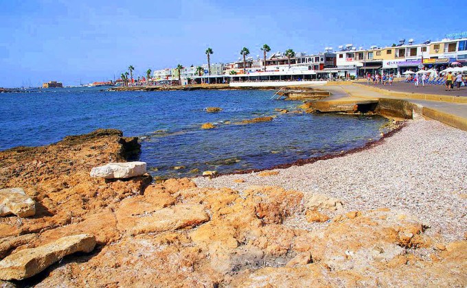 Муниципальный пляж Бани, Пафос, Кипр