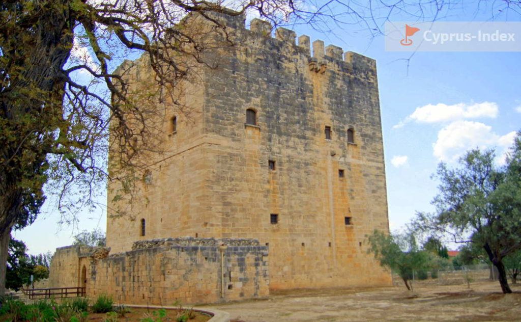 Задняя часть замка, Замок Колосси, Лимассол, Кипр