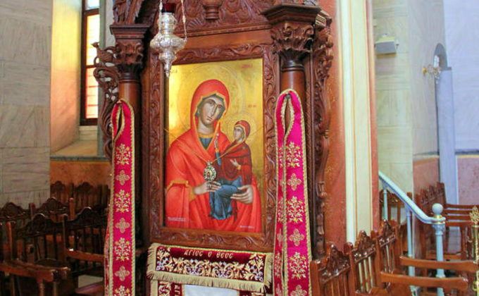 Чудотворная икона Девы Марии, Собор Айя-Напа, Лимассол, Кипр