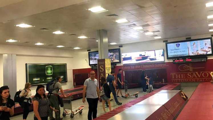 Зона получения багажа, Аэропорты Кипра