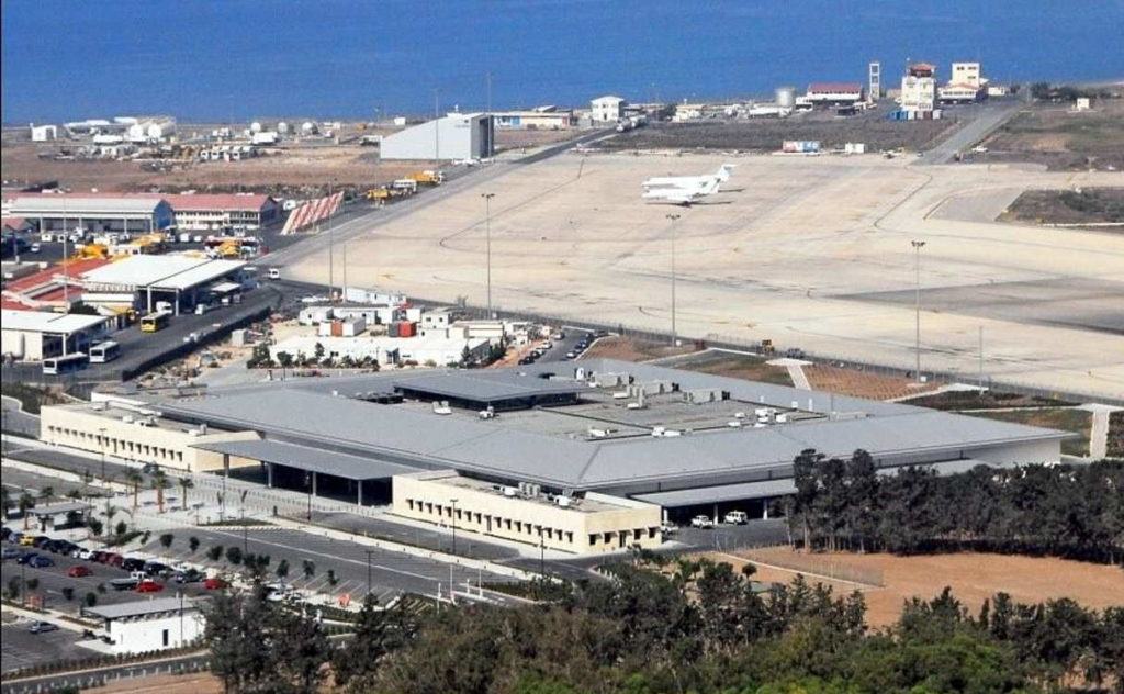 Вид сверху, Аэропорт Пафос, Кипр