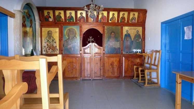 Алтарь внутри церкви, Церковь Айя Анаргири, Мыс Каво Греко, Айя Напа, Кипр