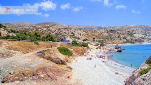 Местность возле пляжа, Петра Ту Ромиу, Пафос, Кипр