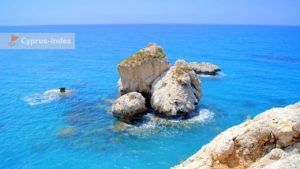 Скалы пляжа Афродиты, Петра Ту Ромиу, Пафос, Кипр
