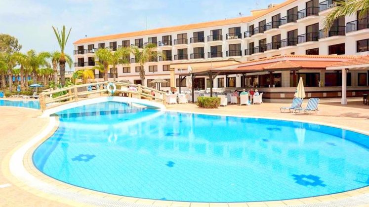 Территория отеля, Anmaria Beach Hotel, Айя Напа, Кипр