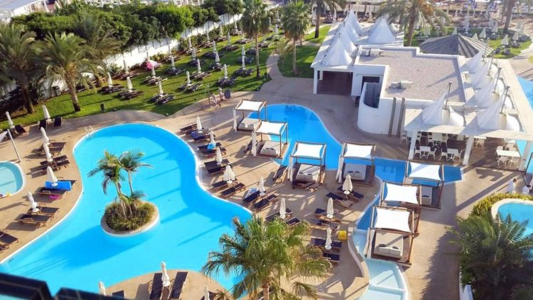 Отель Sunrise Beach Hotel, пляж Вриси А, Протарас, Кипр