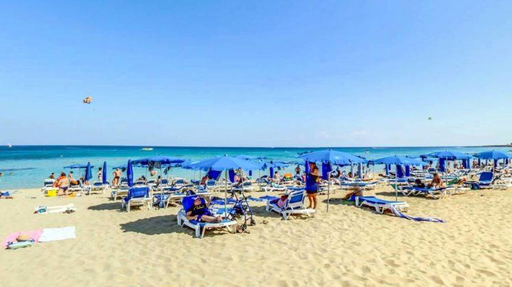 Обустройство пляжа Вриси С, пляж Вриси С, Протарас, Кипр