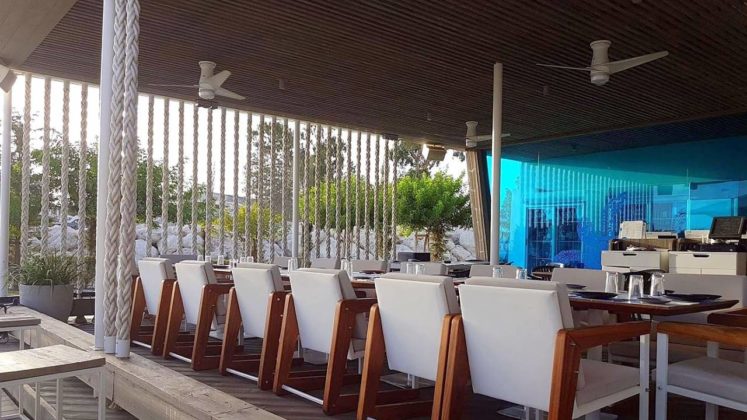 Оформление ресторана с морской тематикой, Peninsula Beach, Лимассол Марина, Кипр