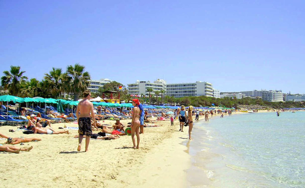 Пляж Пантаху, Nestor Hotel, Айя Напа, Кипр
